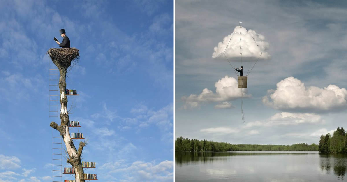 Ceslovas Cesnakevicius: Um mergulho no mundo surreal da imaginação (28 fotos)