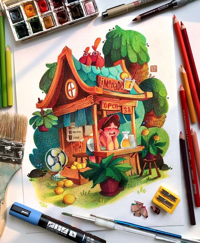 Descubra o mundo encantado de Poopikatt: Magia e fantasia em cada traço (30 fotos) 3