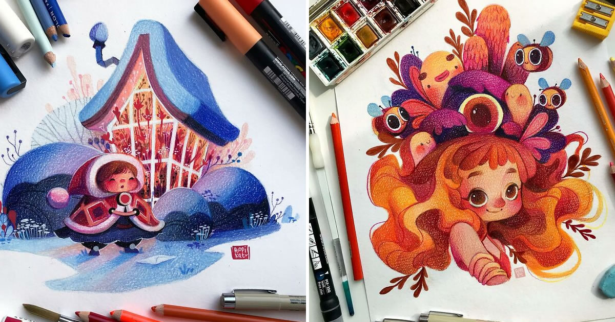 Descubra o mundo encantado de Poopikatt: Magia e fantasia em cada traço (30 fotos)