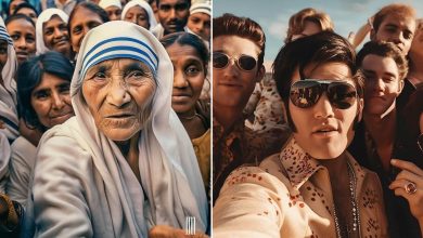 E se eles fossem influencers? Artista mostra selfies icônicas de figuras históricas (28 fotos) 27