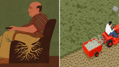 John Holcroft: A arte satírica que reflete as falhas da sociedade atual (34 fotos) 49