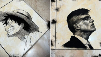 Rendi Tatalede: O barbeiro que transformou cabelos cortados em arte hipnotizante (26 fotos) 45