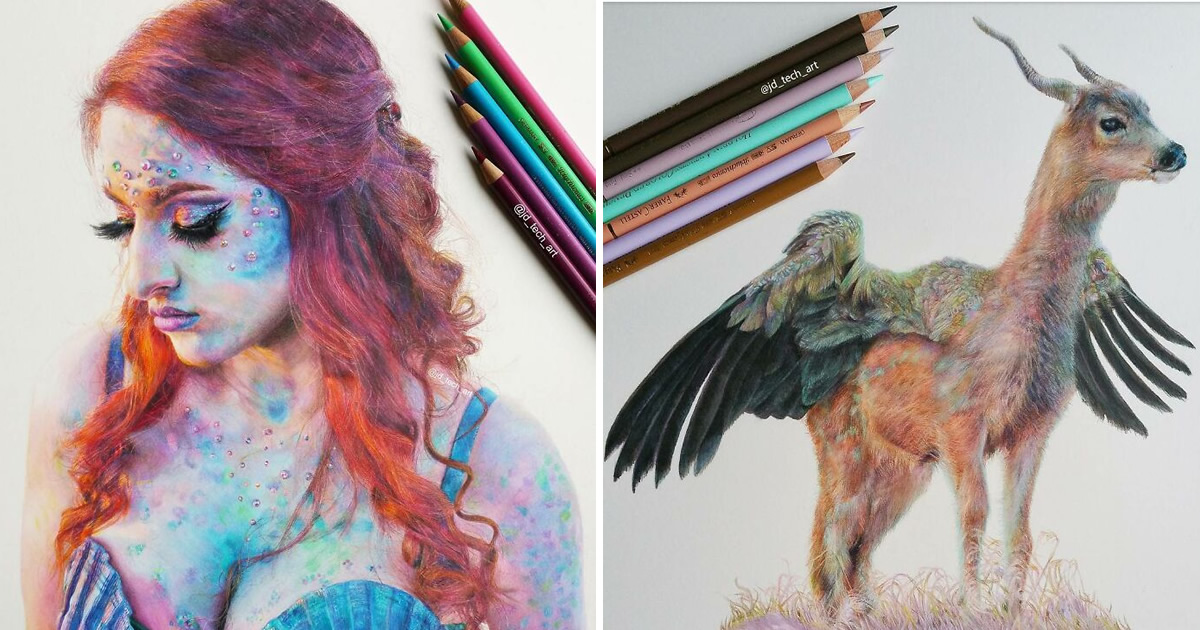 Conheça Joshua Dansby: O mestre dos desenhos hiper-realistas (33 fotos)