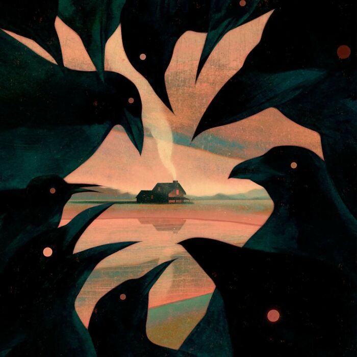 32 ilustrações onde beleza e melancolia se encontram e se sincronizam, por Owen Gent 1