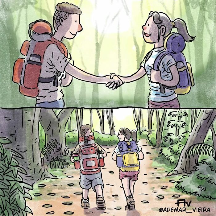 4 tirinhas de Ademar Vieira que vão tocar sua alma e fazer você refletir 20