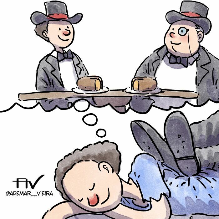 4 tirinhas de Ademar Vieira que vão tocar sua alma e fazer você refletir 40