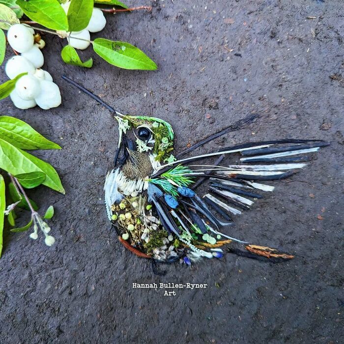 A arte da terra: Como Hannah Bullen-Ryner transforma a natureza em obras-primas (30 fotos) 2