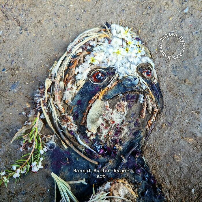 A arte da terra: Como Hannah Bullen-Ryner transforma a natureza em obras-primas (30 fotos) 29