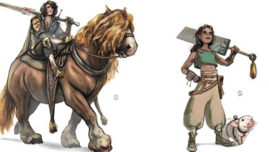 As 30 ilustrações de Yael Nathan mostrando os laços únicos entre personagens e criaturas 35