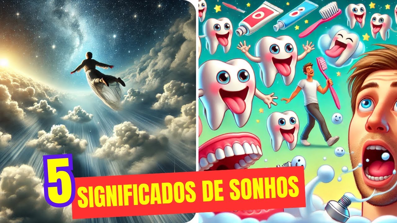 5 significados mais estranhos e comuns dos sonhos