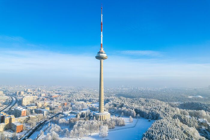 A arte da fotografia aérea em Vilnius: Capturando a beleza da Lituânia (32 fotos) 3