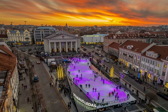 A arte da fotografia aérea em Vilnius: Capturando a beleza da Lituânia (32 fotos) 18