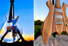 Burls Art: O luthier que transforma materiais inusitados em guitarras extraordinárias (28 fotos) 11