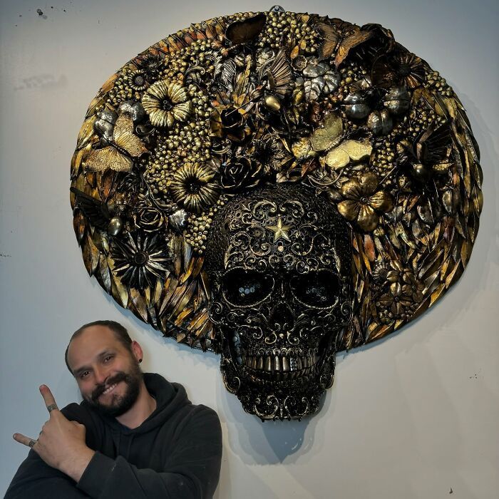 Michel Torres Costa: O artista que transforma metal descartado em obras de arte (32 fotos) 6