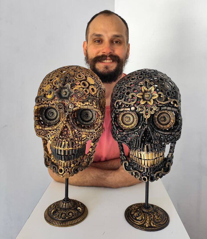 Michel Torres Costa: O artista que transforma metal descartado em obras de arte (32 fotos) 24