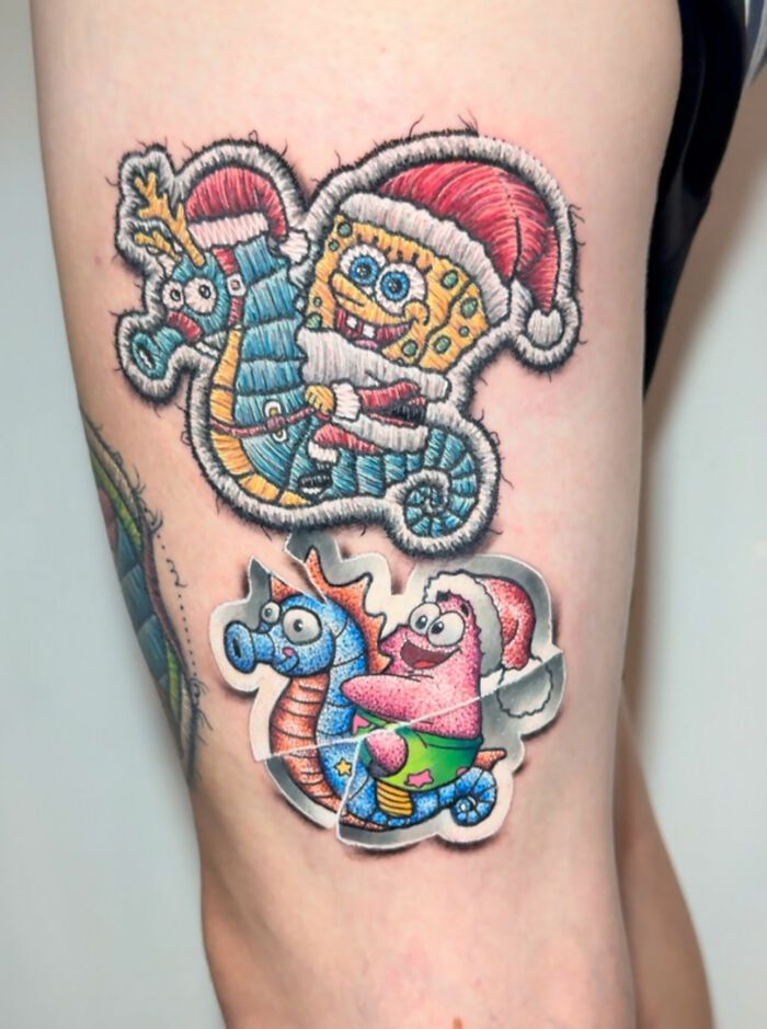 O tatuador Brasileiro que transforma pele em bordado (32 fotos) 13