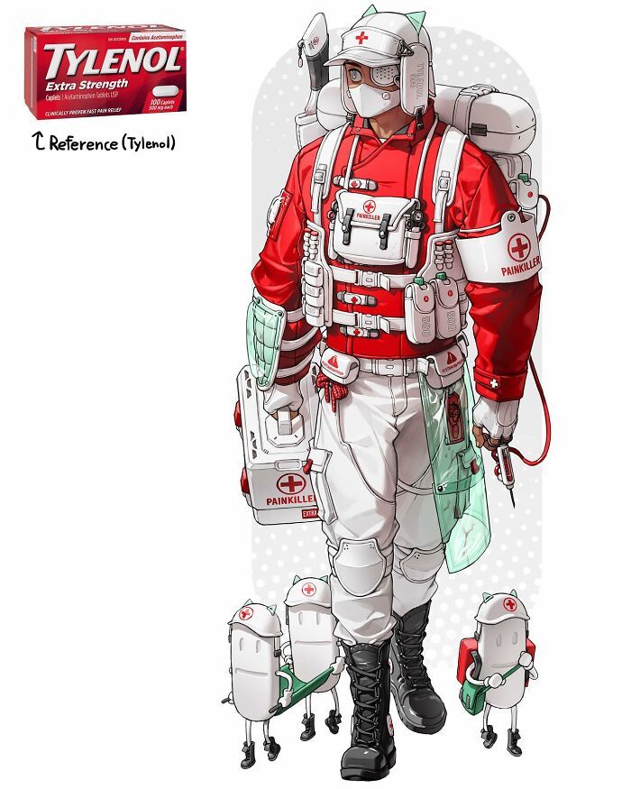 Rinotuna: O artista que transforma qualquer objeto em personagem (15 fotos) 7