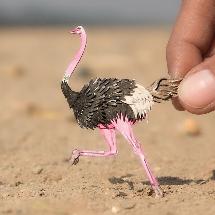 The Paper Ark: Arte em papel que celebra a fragilidade da vida selvagem (32 fotos) 1