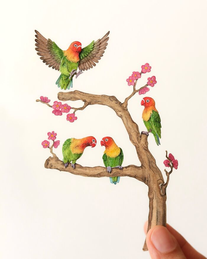 The Paper Ark: Arte em papel que celebra a fragilidade da vida selvagem (32 fotos) 19