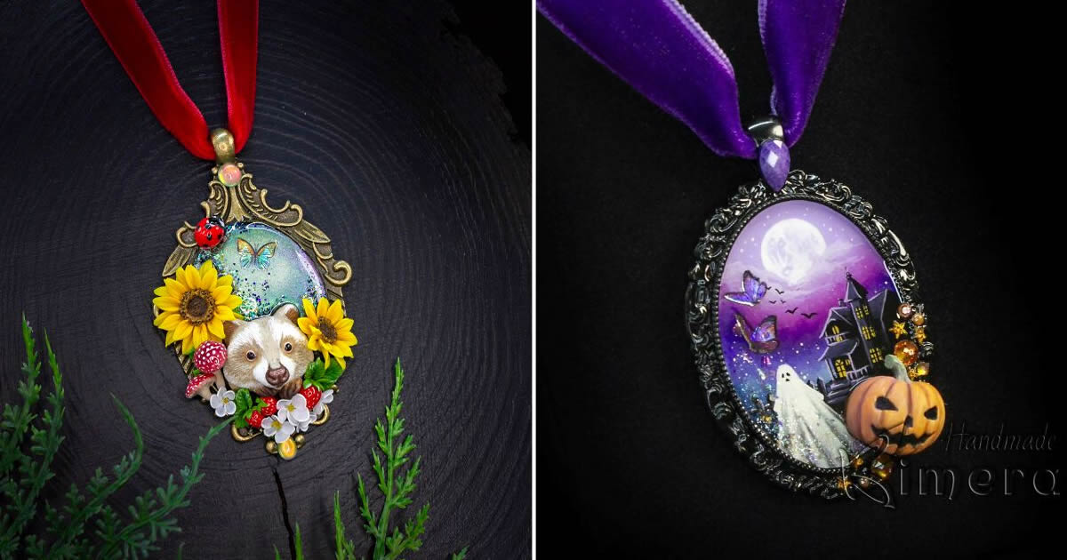 Transformamos argila polimérica em arte usável (28 fotos)