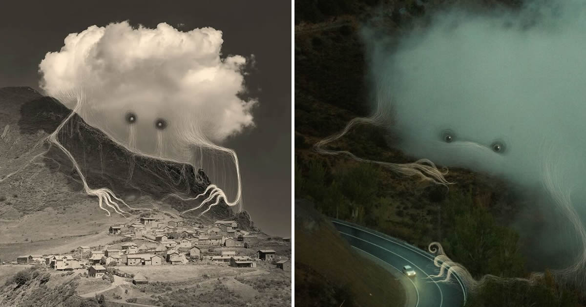 Vorja Sánchez: O artista que transforma paisagens em sonhos surreais (25 fotos)