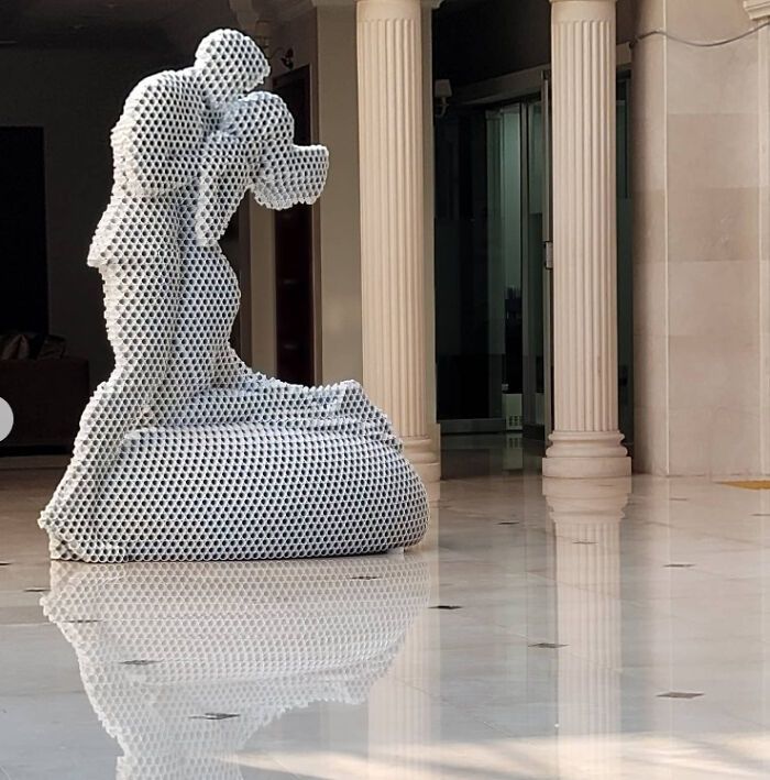 Yi Chul Hee: As incríveis esculturas de metal que mudam conforme o seu olhar (23 fotos) 2