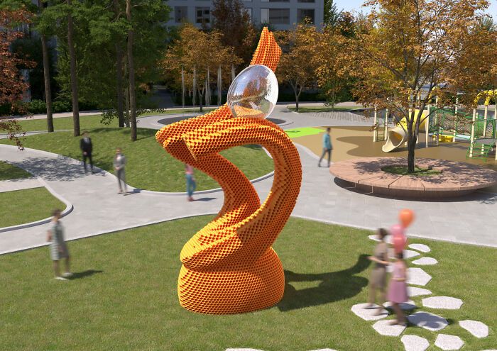 Yi Chul Hee: As incríveis esculturas de metal que mudam conforme o seu olhar (23 fotos) 8