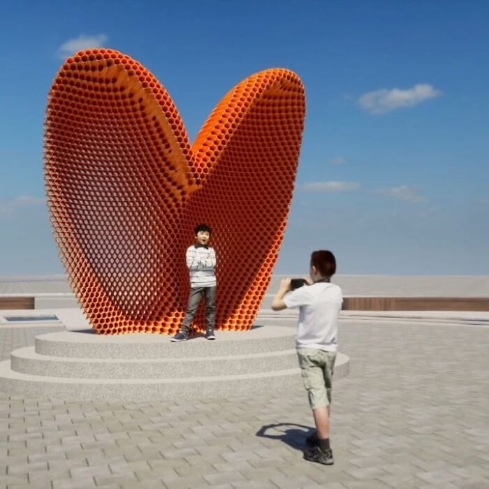 Yi Chul Hee: As incríveis esculturas de metal que mudam conforme o seu olhar (23 fotos) 17