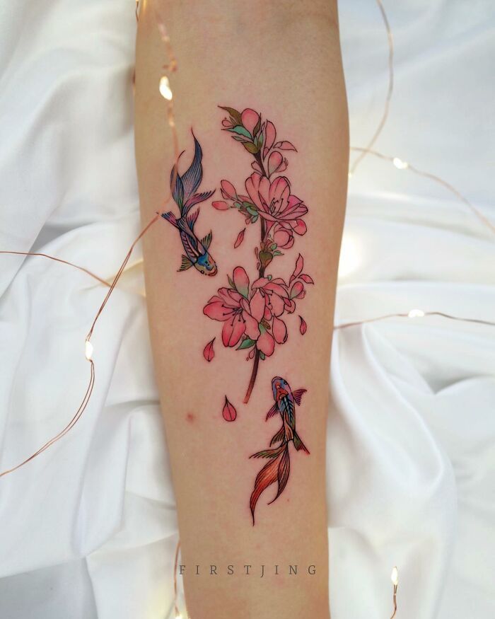 A arte delicada de Jing: Tatuagens que são verdadeiras obras-primas (35 fotos) 29