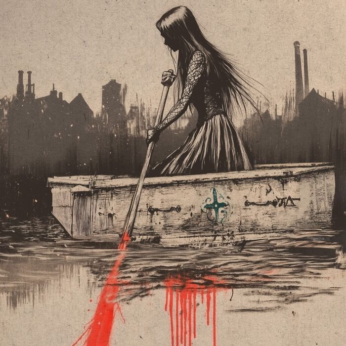 Hari Ren: Arte, punk e a decadência industrial em cenas surreais (32 fotos) 32