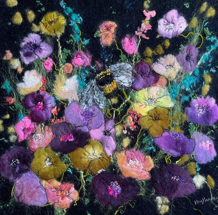 Moy Mackay: A arte de pintar com fibras – Uma experiência visual única (32 fotos) 10 Moy Mackay: A arte de pintar com fibras – Uma experiência visual única (32 fotos) 10