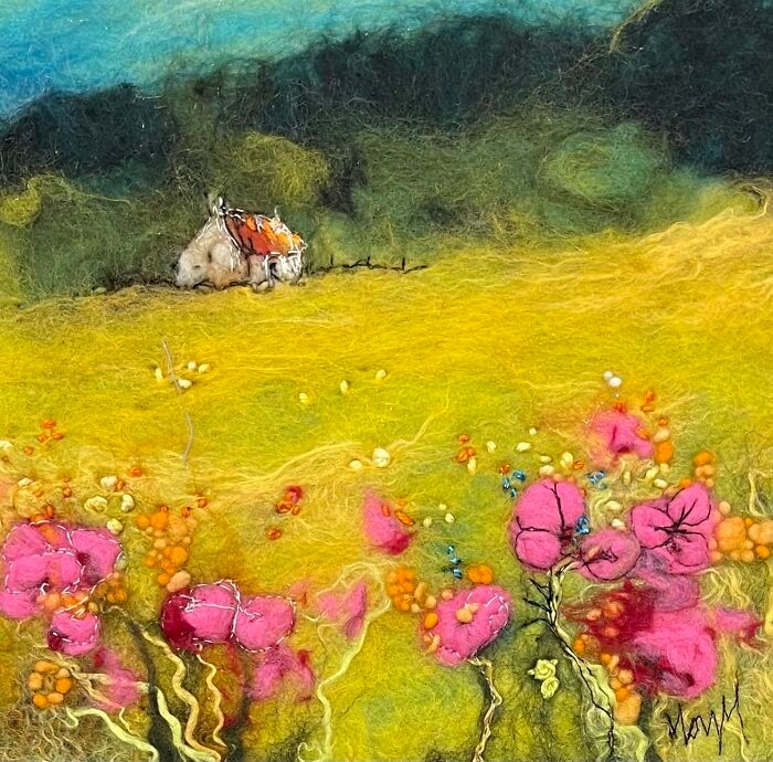 Moy Mackay: A arte de pintar com fibras – Uma experiência visual única (32 fotos) 17 Moy Mackay: A arte de pintar com fibras – Uma experiência visual única (32 fotos) 17