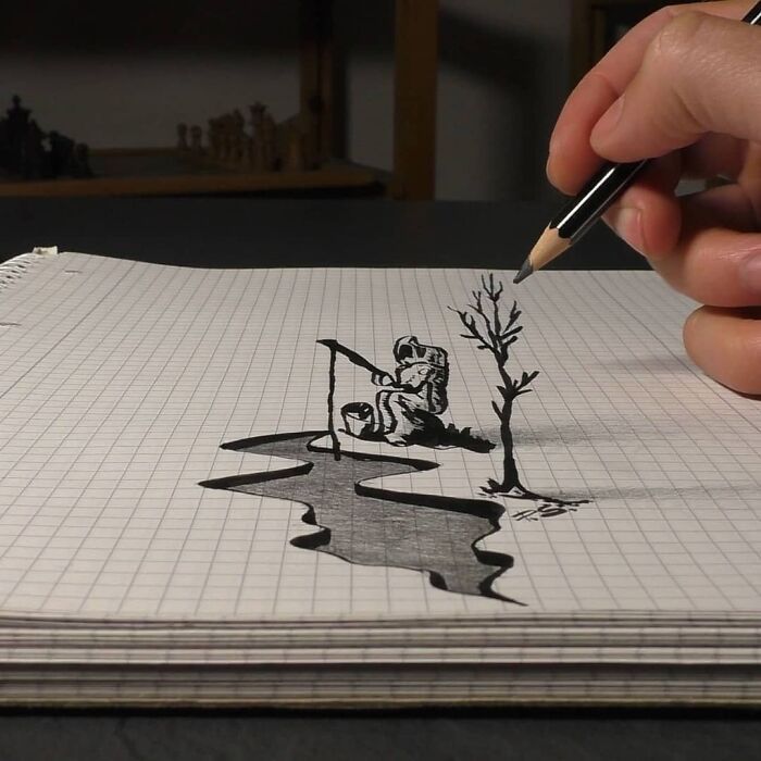 O incrível mundo dos desenhos 3D de Stefan Pabst (22 fotos) 11