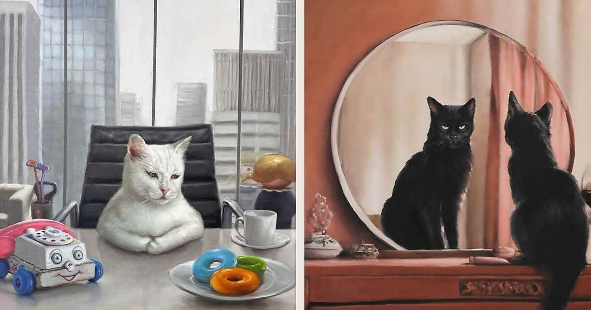 Richard Ahnert: Quando o mundo animal reflete a vida humana (35 fotos)