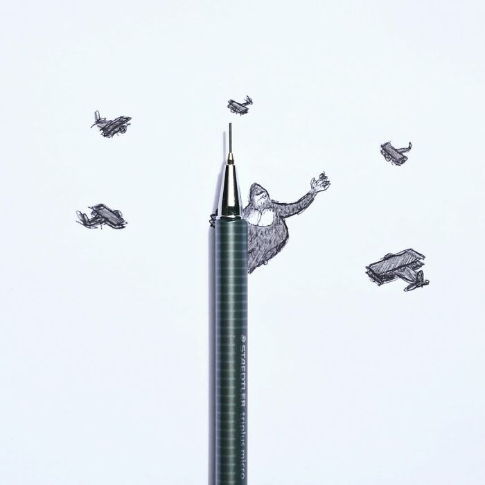 A arte divertida e surpreendente de Romain Joly: Quando o comum vira extraordinário (35 fotos) 29