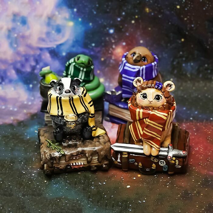 A arte encantadora de Karolina Dziwota: Miniaturas fantásticas que cativam (32 fotos) 10