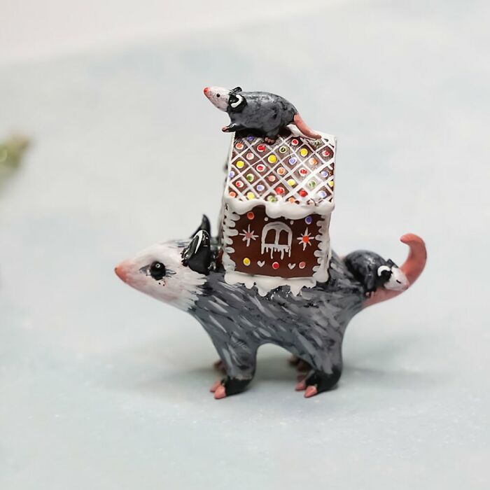 A arte encantadora de Karolina Dziwota: Miniaturas fantásticas que cativam (32 fotos) 23