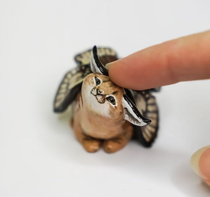 A arte encantadora de Karolina Dziwota: Miniaturas fantásticas que cativam (32 fotos) 32