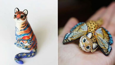 A arte encantadora de Karolina Dziwota: Miniaturas fantásticas que cativam (32 fotos) 6