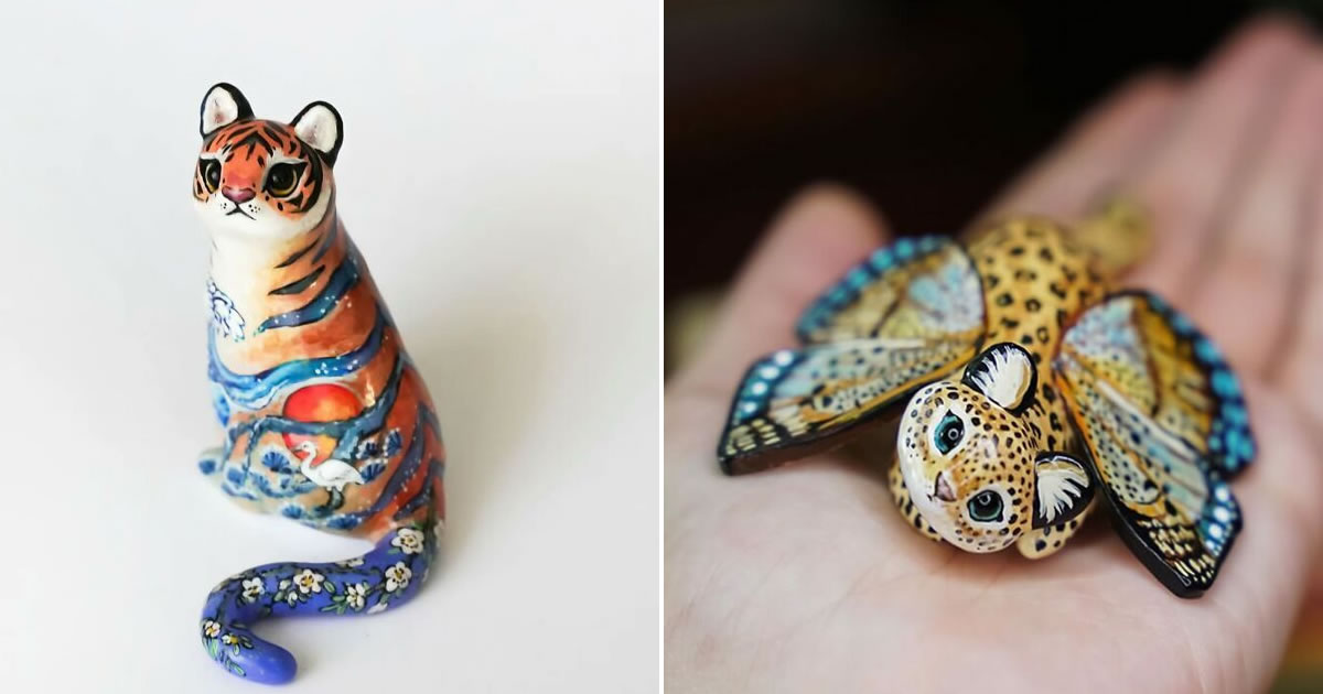 A arte encantadora de Karolina Dziwota: Miniaturas fantásticas que cativam (32 fotos)