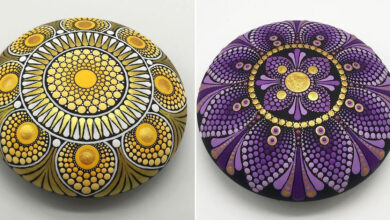 A arte surpreendente de Rafaela Santos: Mandalas em pedras que trazem paz e beleza (30 fotos) 12
