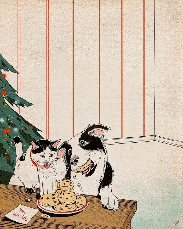 As ilustrações absurdamente encantadoras de María Jesús Contreras: humor, cor e um toque de nostalgia (30 fotos) 17