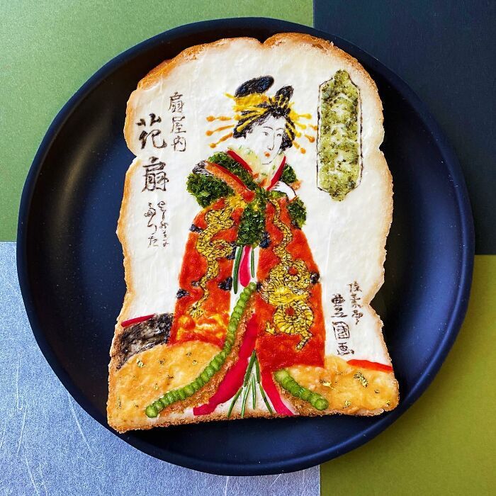 As torradas artísticas de Manami Sasaki: Quando comida vira pura poesia visual (35 fotos) 1 As torradas artísticas de Manami Sasaki: Quando comida vira pura poesia visual (35 fotos) 1