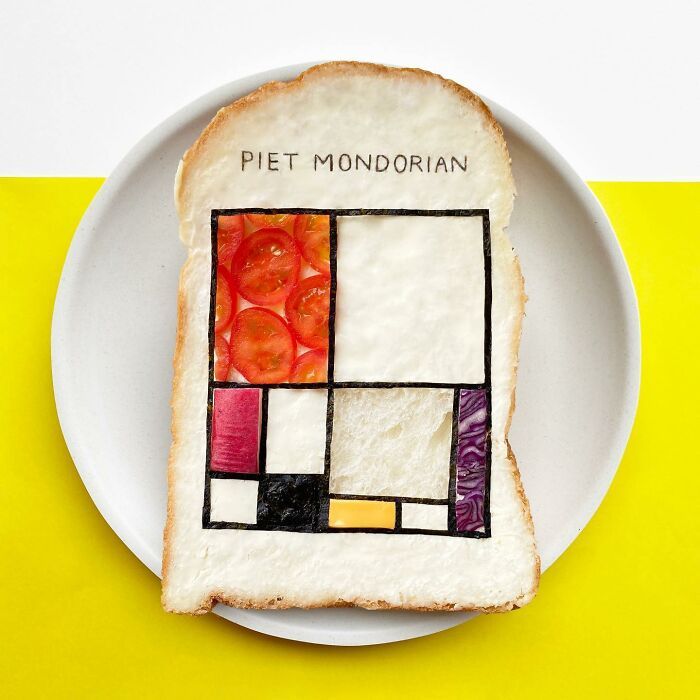As torradas artísticas de Manami Sasaki: Quando comida vira pura poesia visual (35 fotos) 11 As torradas artísticas de Manami Sasaki: Quando comida vira pura poesia visual (35 fotos) 11
