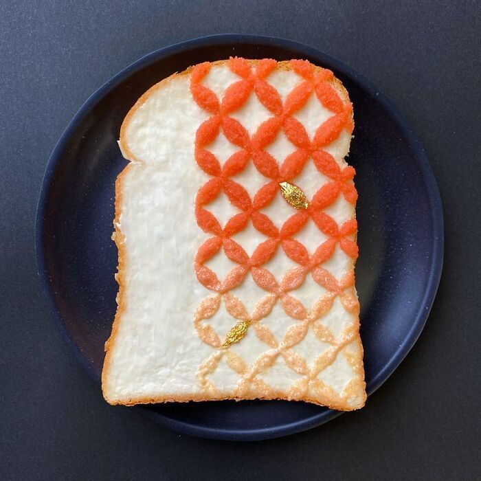 As torradas artísticas de Manami Sasaki: Quando comida vira pura poesia visual (35 fotos) 13 As torradas artísticas de Manami Sasaki: Quando comida vira pura poesia visual (35 fotos) 13