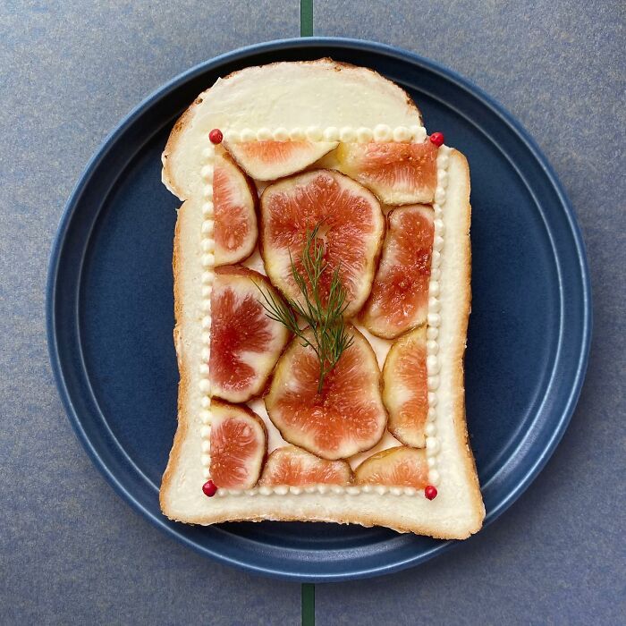 As torradas artísticas de Manami Sasaki: Quando comida vira pura poesia visual (35 fotos) 15 As torradas artísticas de Manami Sasaki: Quando comida vira pura poesia visual (35 fotos) 15