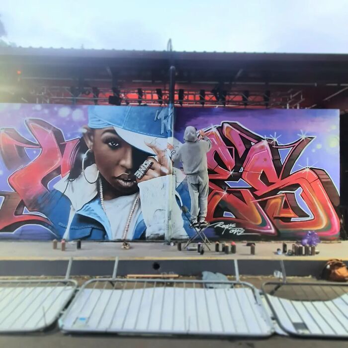 Bobby RogueOne: O artista de rua que faz Glasgow sorrir com seus murais surpreendentes (30 fotos) 17