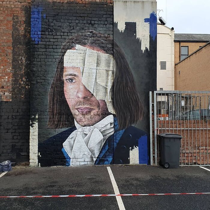 Bobby RogueOne: O artista de rua que faz Glasgow sorrir com seus murais surpreendentes (30 fotos) 25