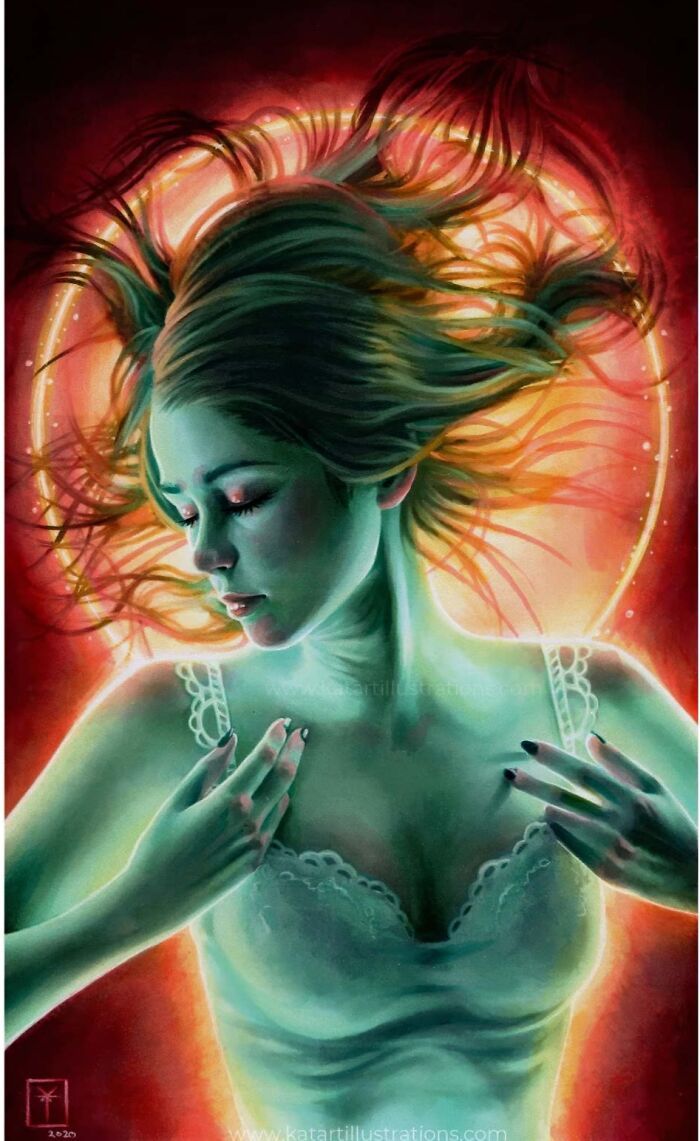 Katrina Young: A artista que transforma emoções em ilustrações surpreendentes (26 fotos) 12