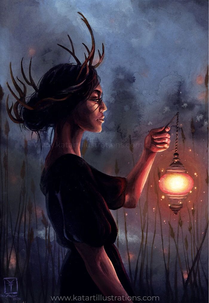 Katrina Young: A artista que transforma emoções em ilustrações surpreendentes (26 fotos) 18